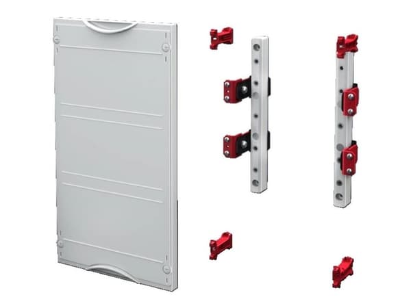 Rittal SV 9666.560, Polystyreeni (PS), Harmaa, 1 kpl, 5,18 kg