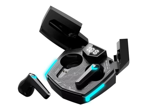 Canyon DoubleBee GTWS-2 - True wireless-hodetelefoner med mikrofon - i øret - Bluetooth - svart