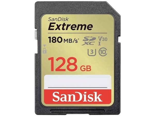 SanDisk Extreme PLUS - Flashminnekort - 128 GB - UHS-I U3 / Class10 - SDXC UHS-I