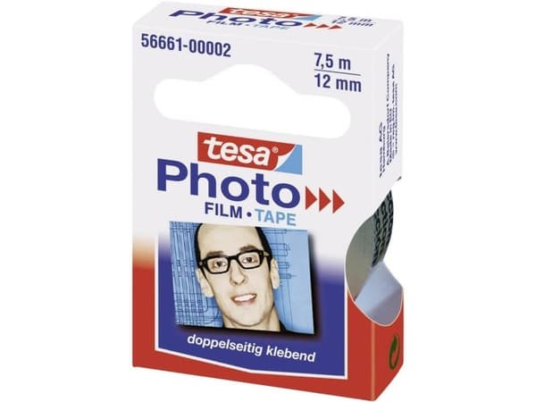 TESA 56661, Transparent, 7,5 mm, 12 mm, 1 styck