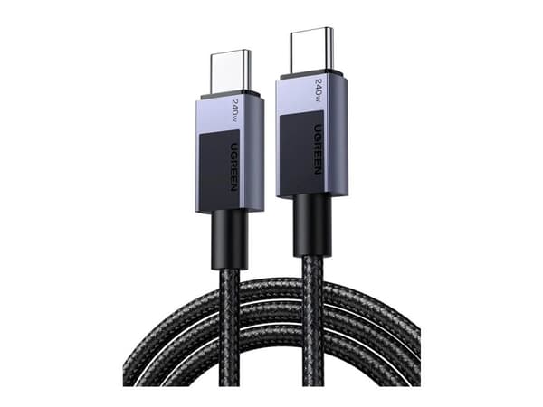 USB-kaapeli Ugreen USB-C - USB-C 2 m musta (UGR5580)