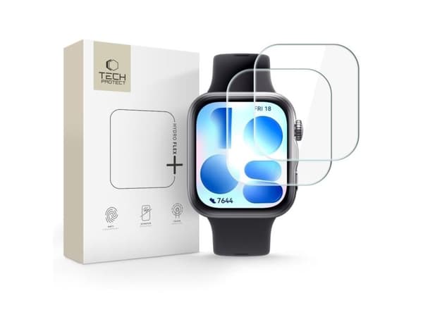 Tech-Protect Hydro flex+ 2-pack hydrogel-film för Huawei Watch Fit 5