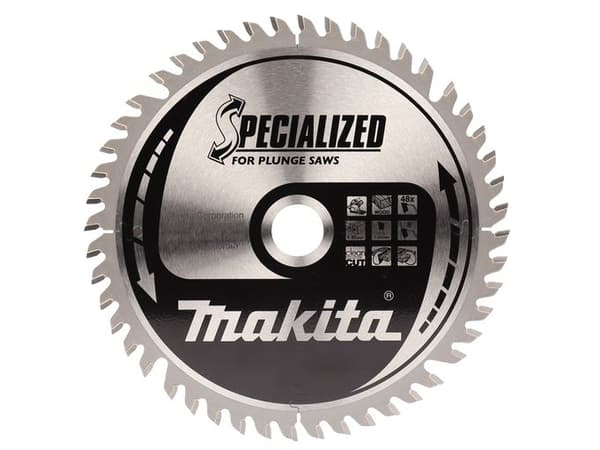 Makita Specialized - Cirkelsågblad - för trä - 165 mm - 48 tänder