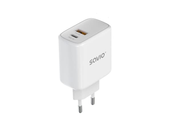 Savio LA-10, USB, 20 V, 1 m, hvit