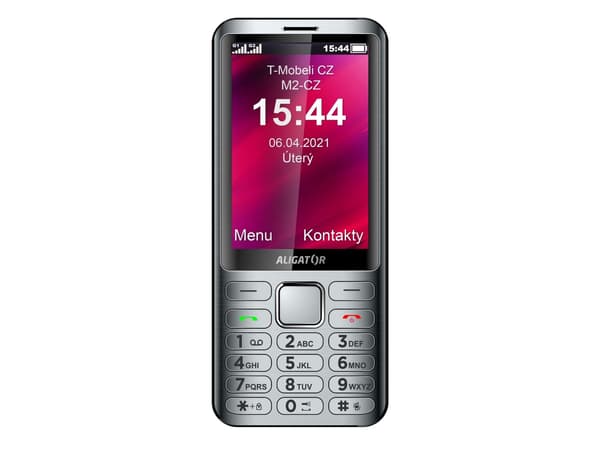 Aligator D950, Perusmalli, Kaksois-SIM, 8,89 cm (3.5"), Bluetooth, 2000 mAh, Hopea