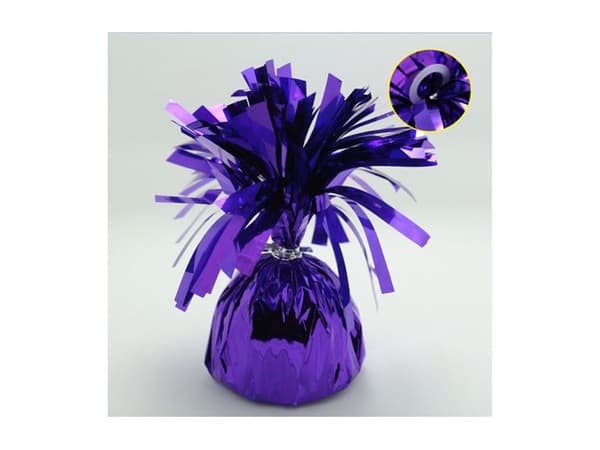 Violetti ilmapallo asteikko