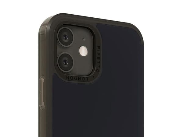 Pipetto Origami Folio-deksel til iPhone 12 Pro Max - Marineblå