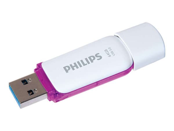 Philips FM64FD75B Snow edition 3.0 - USB-flashstasjon - 64 GB - USB 3.0
