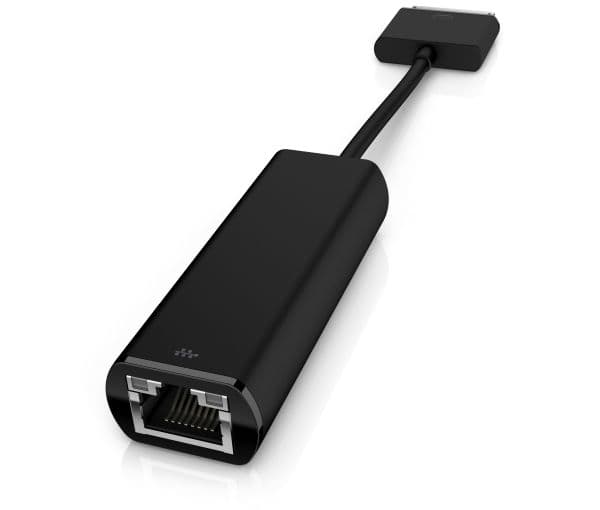 HP ElitePad Ethernet Cable, 70-pin, RJ-45, musta