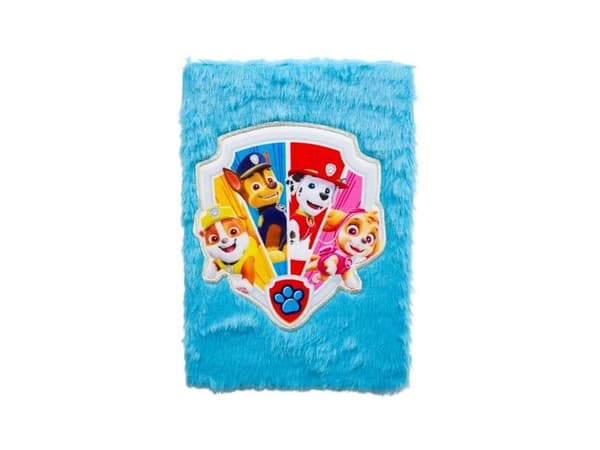 Paw Patrol notesbog med plys