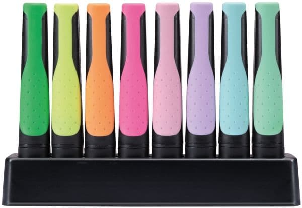Highlighter, Stabilo Green Boss, ass. farver