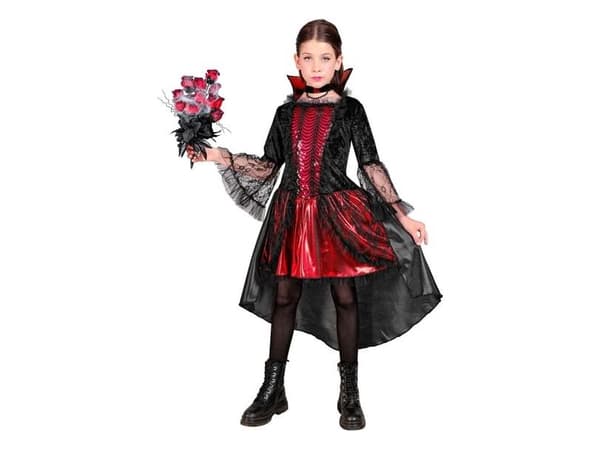 Vampyrflicka kostym