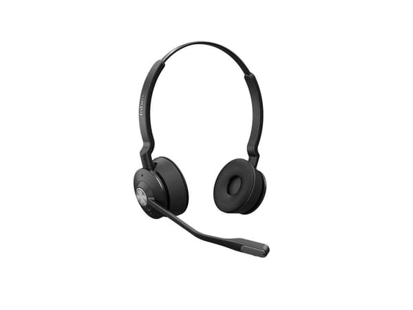 Jabra Engage 65 SE Stereo - Headset - på örat - DECT - trådlös - Zoomcertifierad, Google Meet-certifierad, Amazon Chime-certifierad, Certifierad fö...