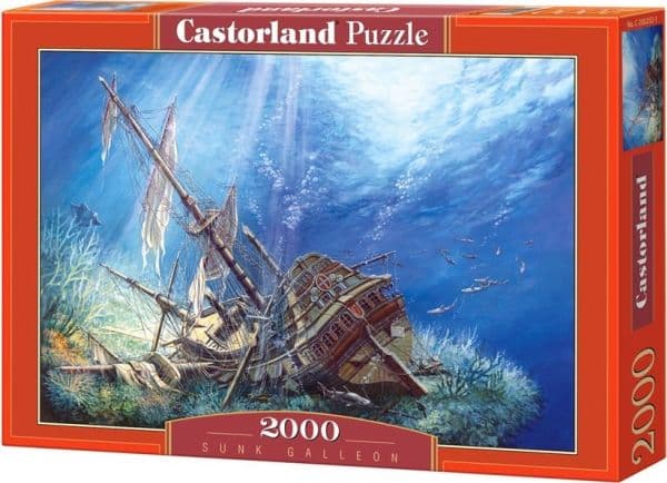 Castorland 2000 Sunken Galleon - PC-200 252