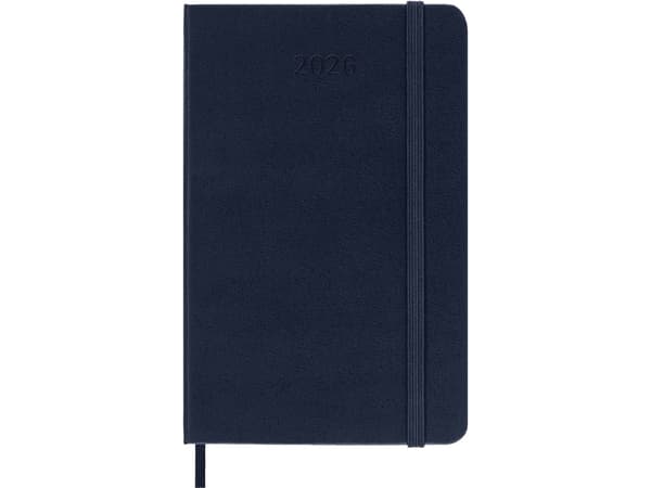 Classic Hard 12M Week Note Pocket Sapphire Blue 2026