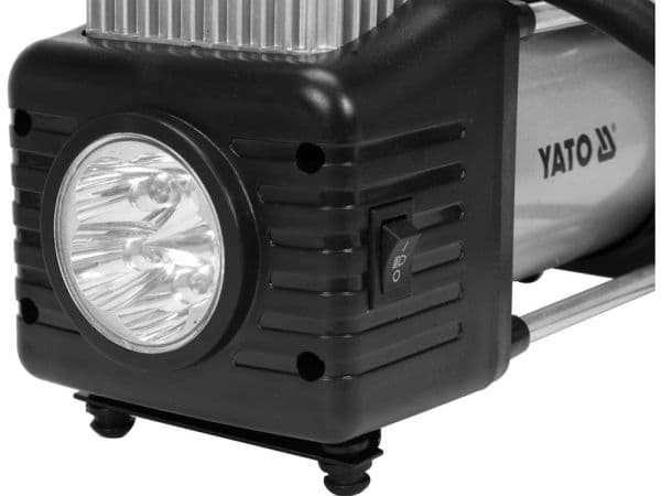YATO BILKOMPRESSOR MED LED-LAMPE 250 W