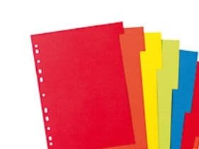 Herlitz 11078086, Multifärg, Kartong, A4, 10 styck