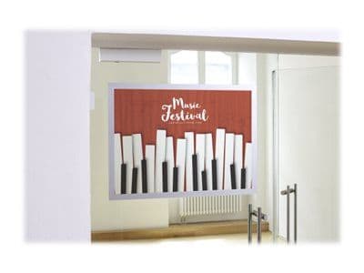 DURABLE DURAFRAME POSTER - Dokumentholder - for A2 - dobbeltsidet - sølv