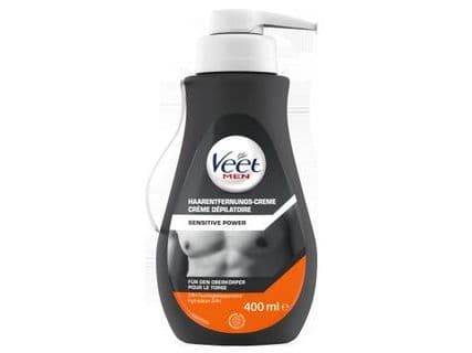 Veet Total Pro Men Enthaarungscreme 400,0 ml