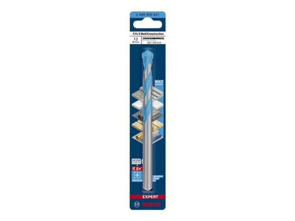 Bosch BOR CYL MULTICONSTRUCTION 12X150MM