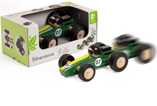 Classic World Silverstone racerbil i tre