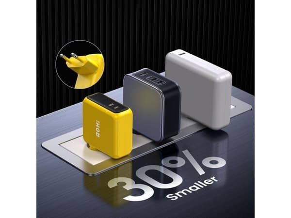Laddare AOHI Magcube PD 100W 2x USB-C