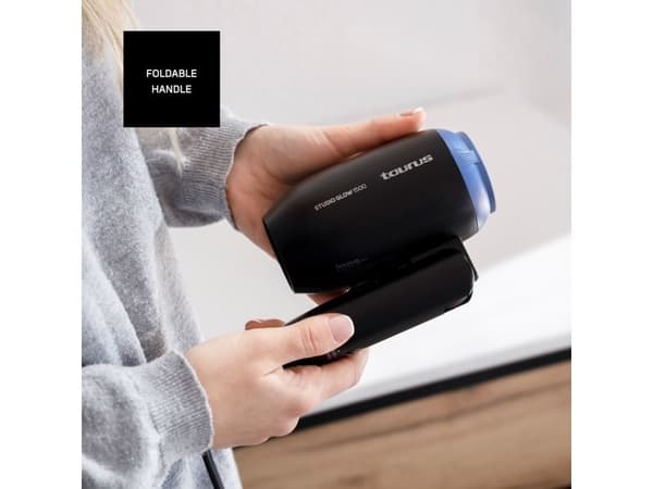 Taurus hårtork STUDIO GLOW1500 Svart