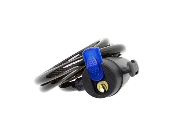 Wozinsky WZR-K3 Cable Bicycle Lock with Key 90 cm - Black
