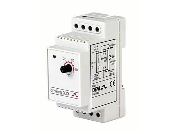 Termostat Devireg 330 +5° C - +45° C
