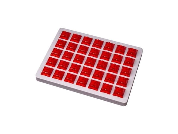 Keychron G40, Tangentbordsswitchar, Röd