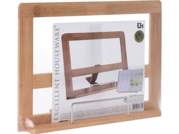 Excellent Houseware bok-/hylla av bambu