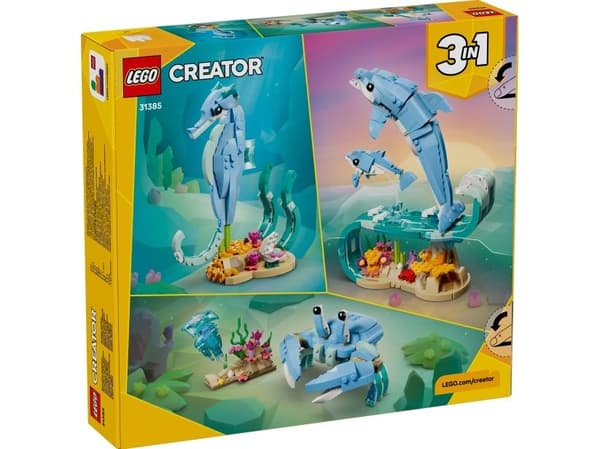 LEGO Creator 31385 Merieläimet: Söpöt delfiinit