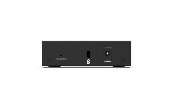 NETGEAR Plus GS305E - Switch - smart - 5 x 10/100/1000