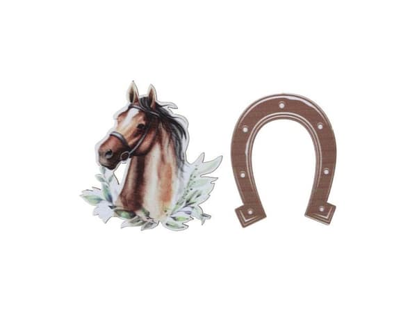 Hest borddekorasjon, 10 stk