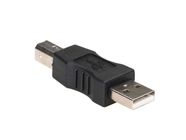 Akyga - USB-adapter - USB (hane) till USB typ B (hane) - svart