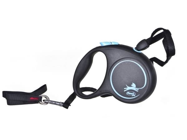 flexi Black Design S snor 5 m, 12 kg, blå