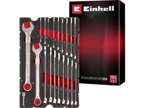 Einhell E-Case 370521 innleggssett med 19 deler