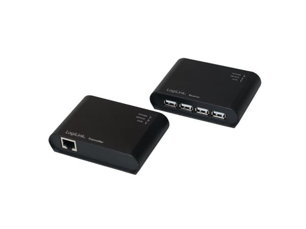 LogiLink AU0048A, Sort, 1,5 m, USB A, DB-9, Hankjønn, Hankjønn