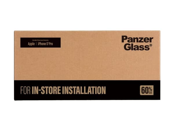 PanzerGlass Screen Protector iPhone 2026 Pro/17 Pro UW-FastFit (PG53113)