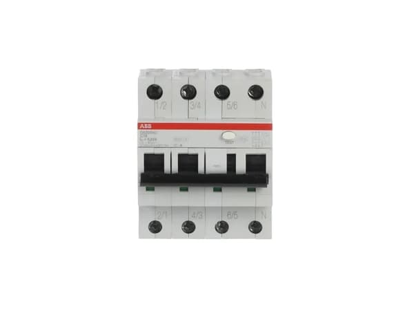 ABB DS203NC, Dvärgbrytare, Typ A, IP2X