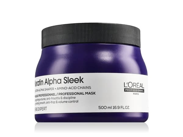 L'Oreal Alpha Sleek Keratin Mask 500ml