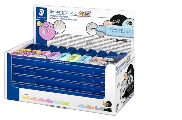Textsurfer classic  10/ass. etui - (5 stk.)