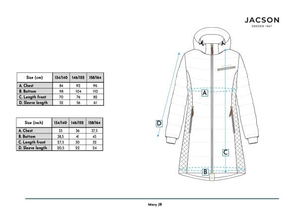 Jacson Mary Kappa Junior Brun 146/152