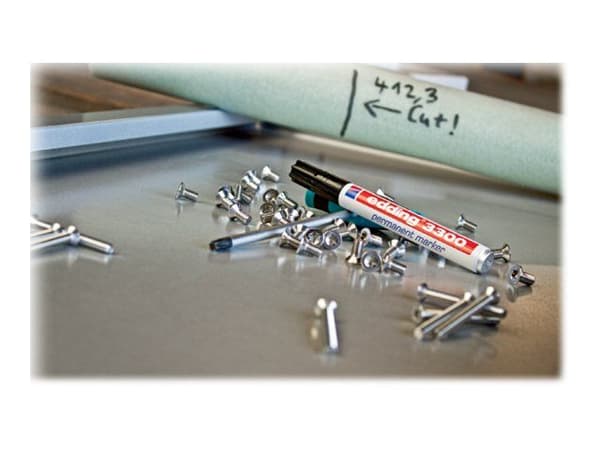 edding 3300 - Markør - permanent - svart - 1-5 mm
