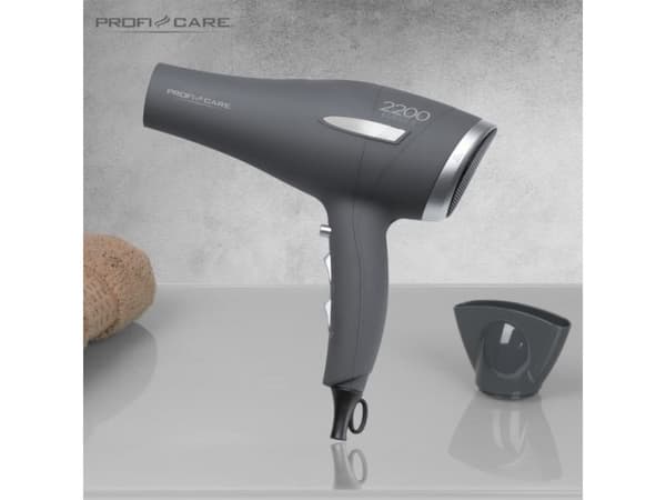 ProfiCare PC-HT 3045 - Hårtork - antracit/silver