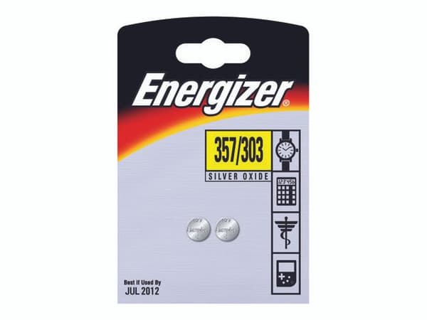 Energizer 357/303 - Paristot ja akut - sølvoxid