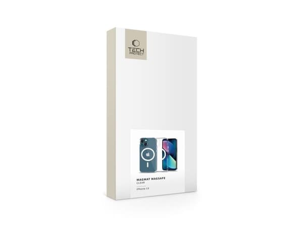 Tech-Protect MagMat MagSafe-etu til iPhone 13 Pro Max - gjennomsiktig