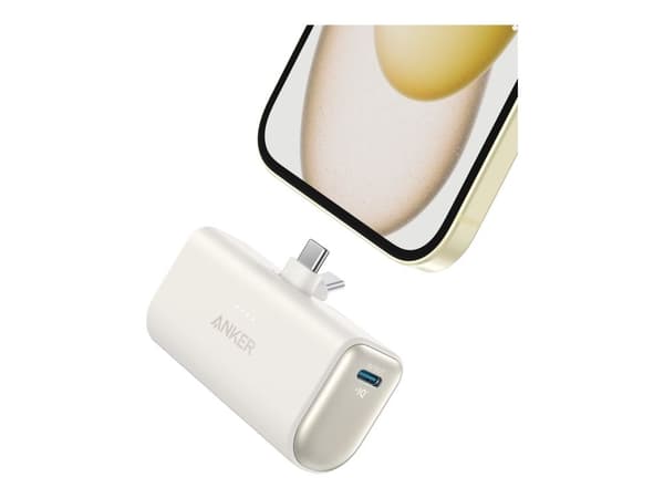 Anker Nano, 5000 mAh, 22,5 W, Sort