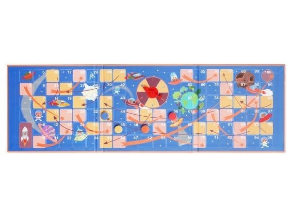 Scratch magnetiskt spel Trappa med spinner Kosmos