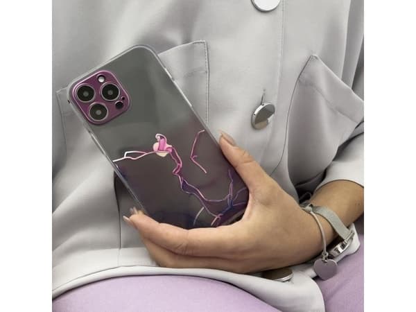 Hurtel Marble Case iPhone 12 Pro Max geelikotelo marmori sininen